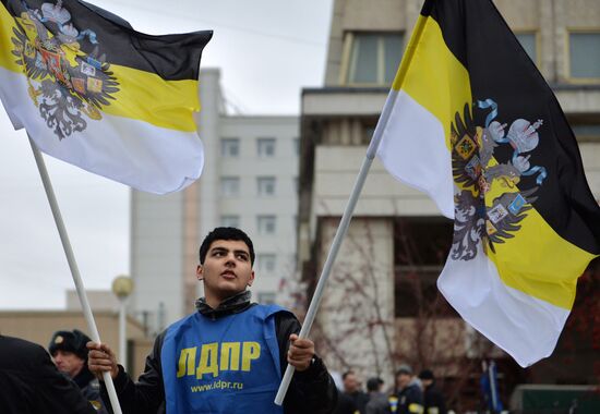Russian March in Russian regions