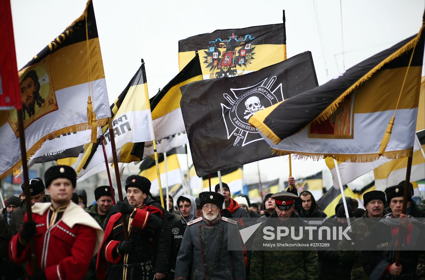 Russian March in Russian regions