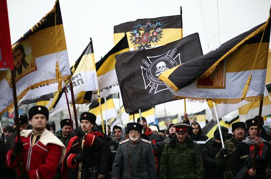 Russian March in Russian regions