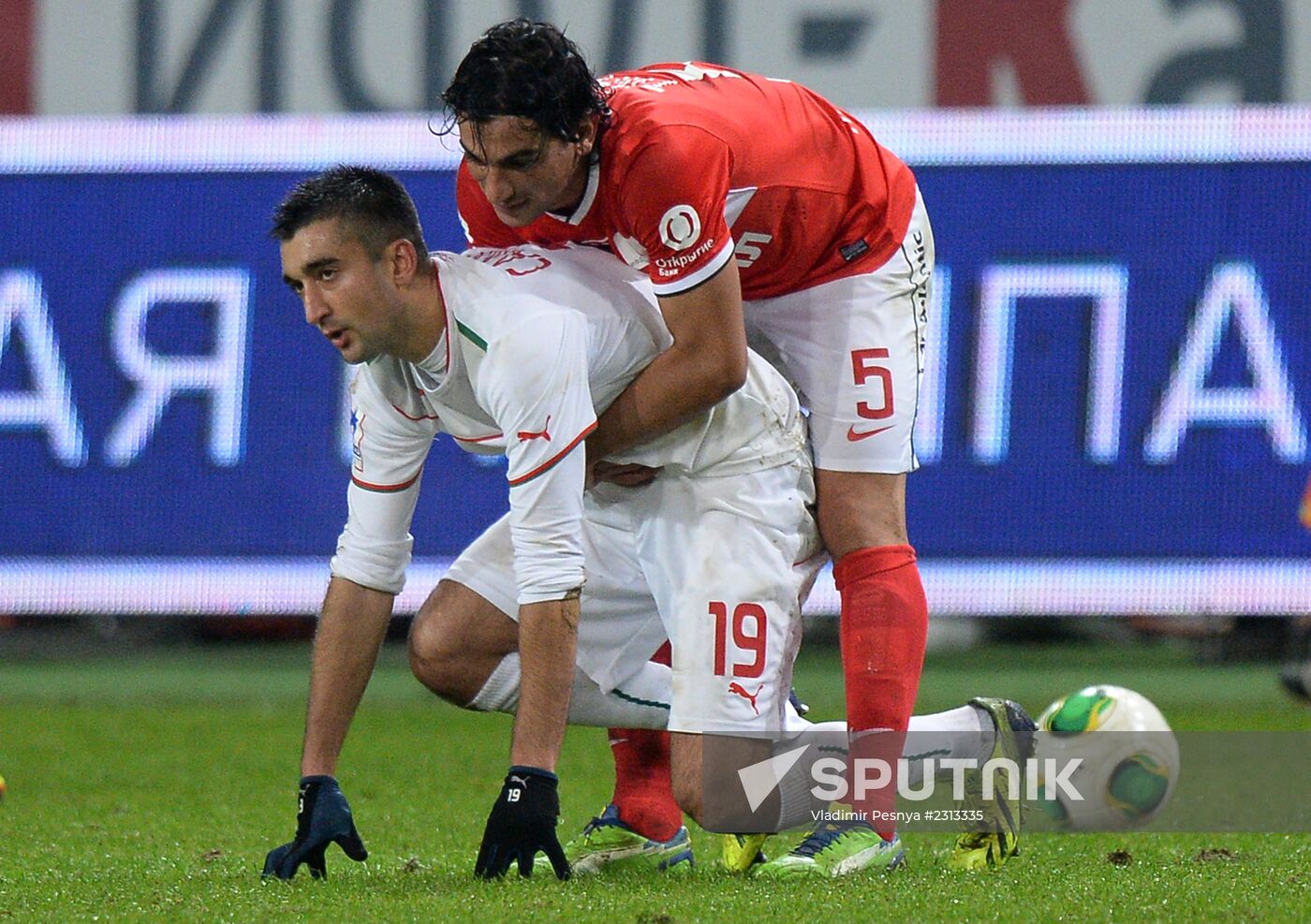 Russian Football Premier League. Spartak vs. Lokomotiv
