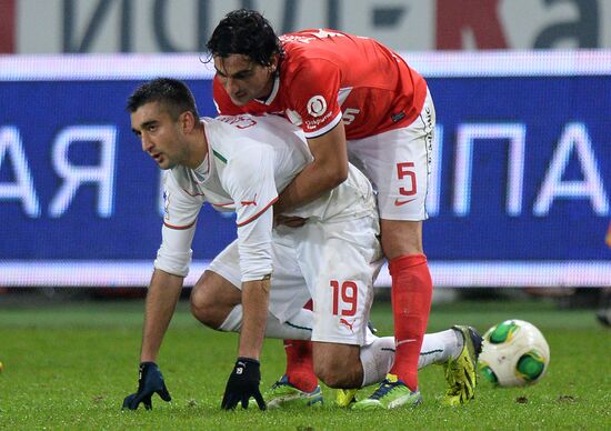 Russian Football Premier League. Spartak vs. Lokomotiv
