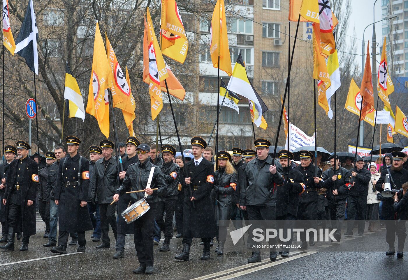 "Tzar's Russian March" in Moscow