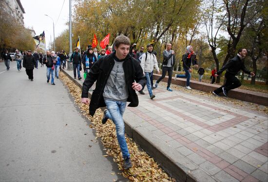 Russian March in Russia's regions