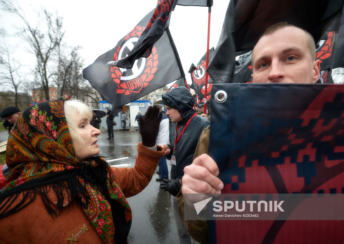 Russian March in St. Petersburg