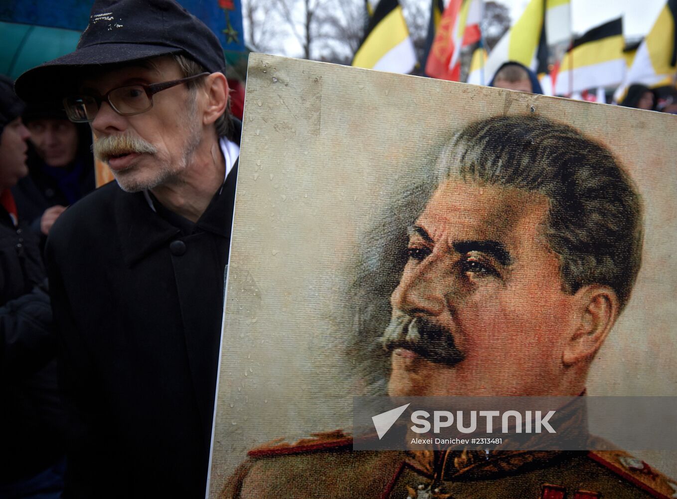 Russian March in St Petersburg