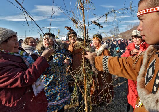 Koryak holiday "Khololo" in Kamchatka