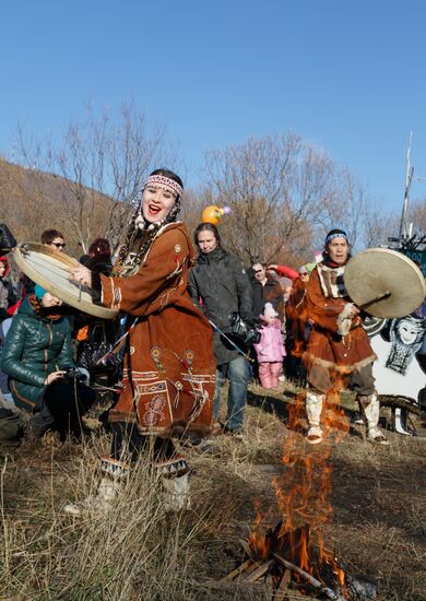 Koryak holiday "Khololo" in Kamchatka