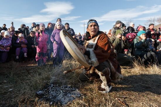 Koryak holiday "Khololo" in Kamchatka