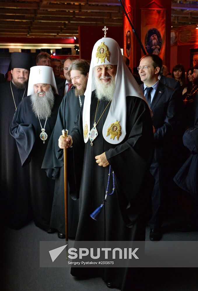 Orthodox Russia exhibition opens in Moscow