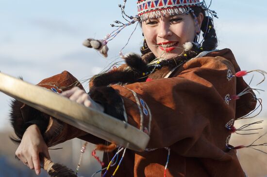 Koryak holiday "Khololo" in Kamchatka