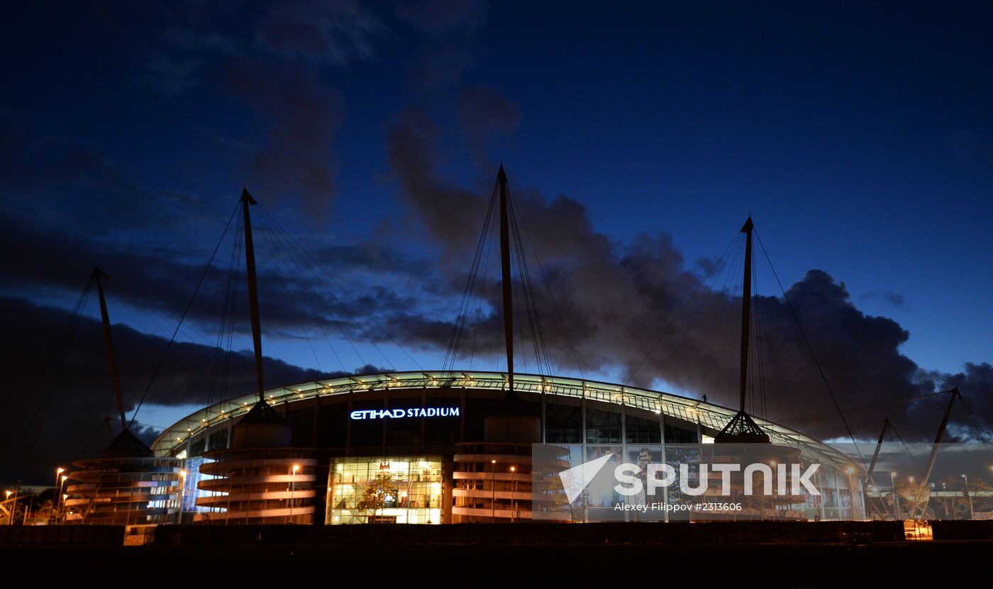 Etihad Stadium in Manchester
