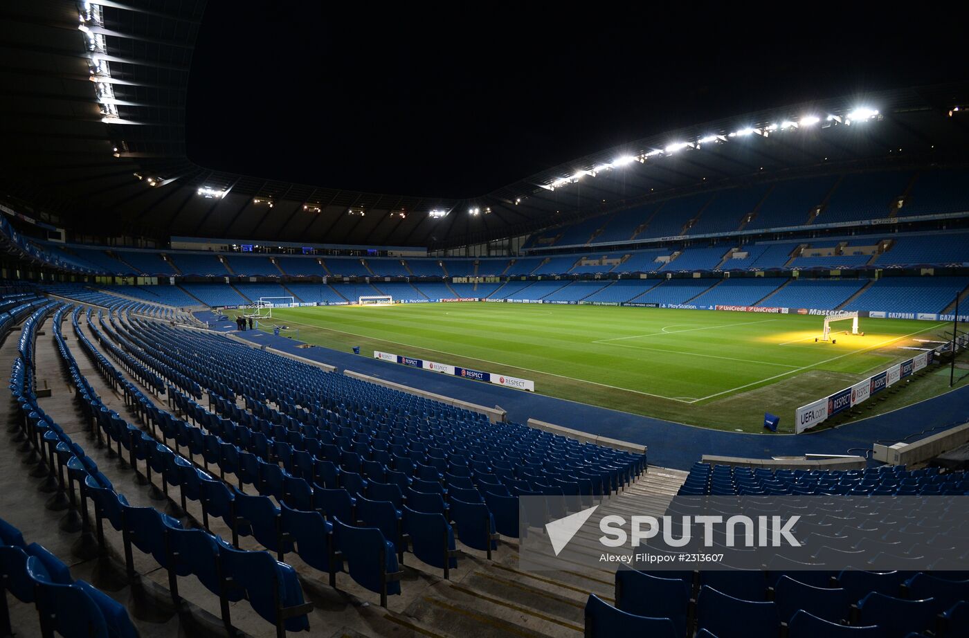 Etihad Stadium in Manchester