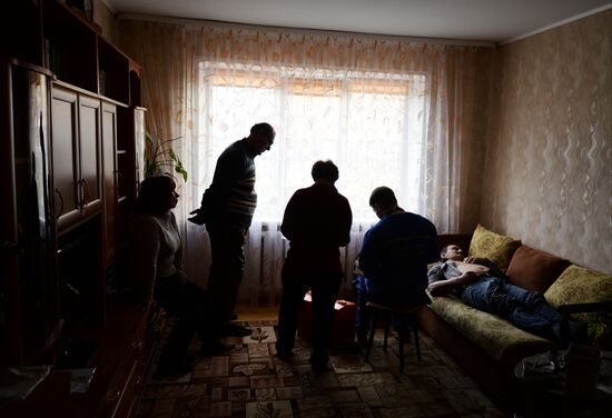 Ambulance crew in Veliky Novgorod