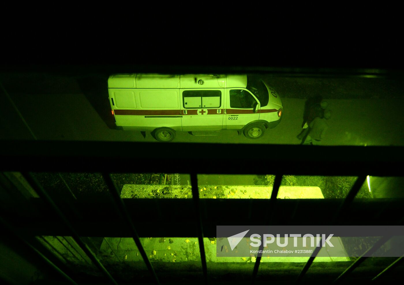 Ambulance crew in Veliky Novgorod