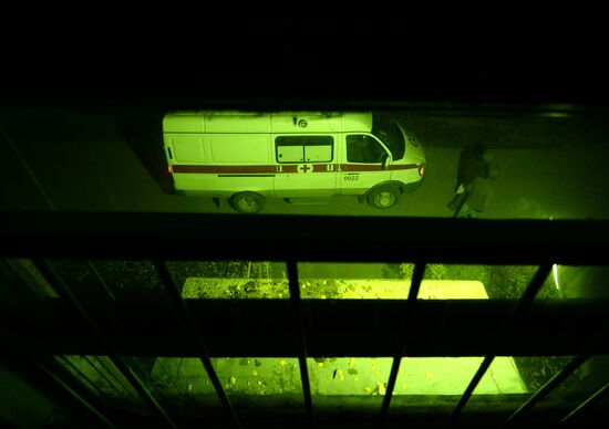 Ambulance crew in Veliky Novgorod