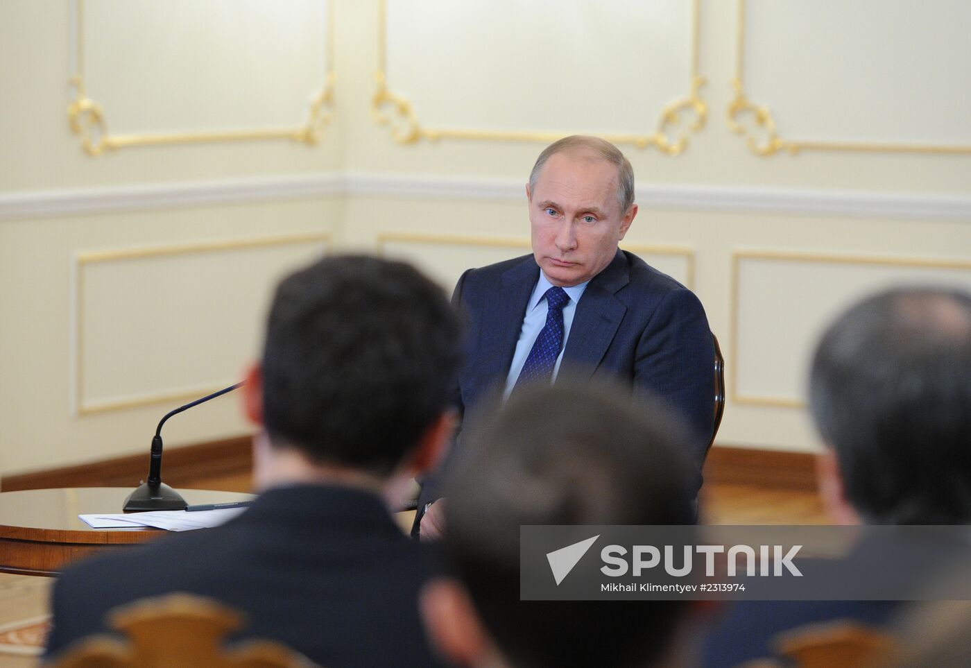 Vladimir Putin meets with Internet Startups Project participants