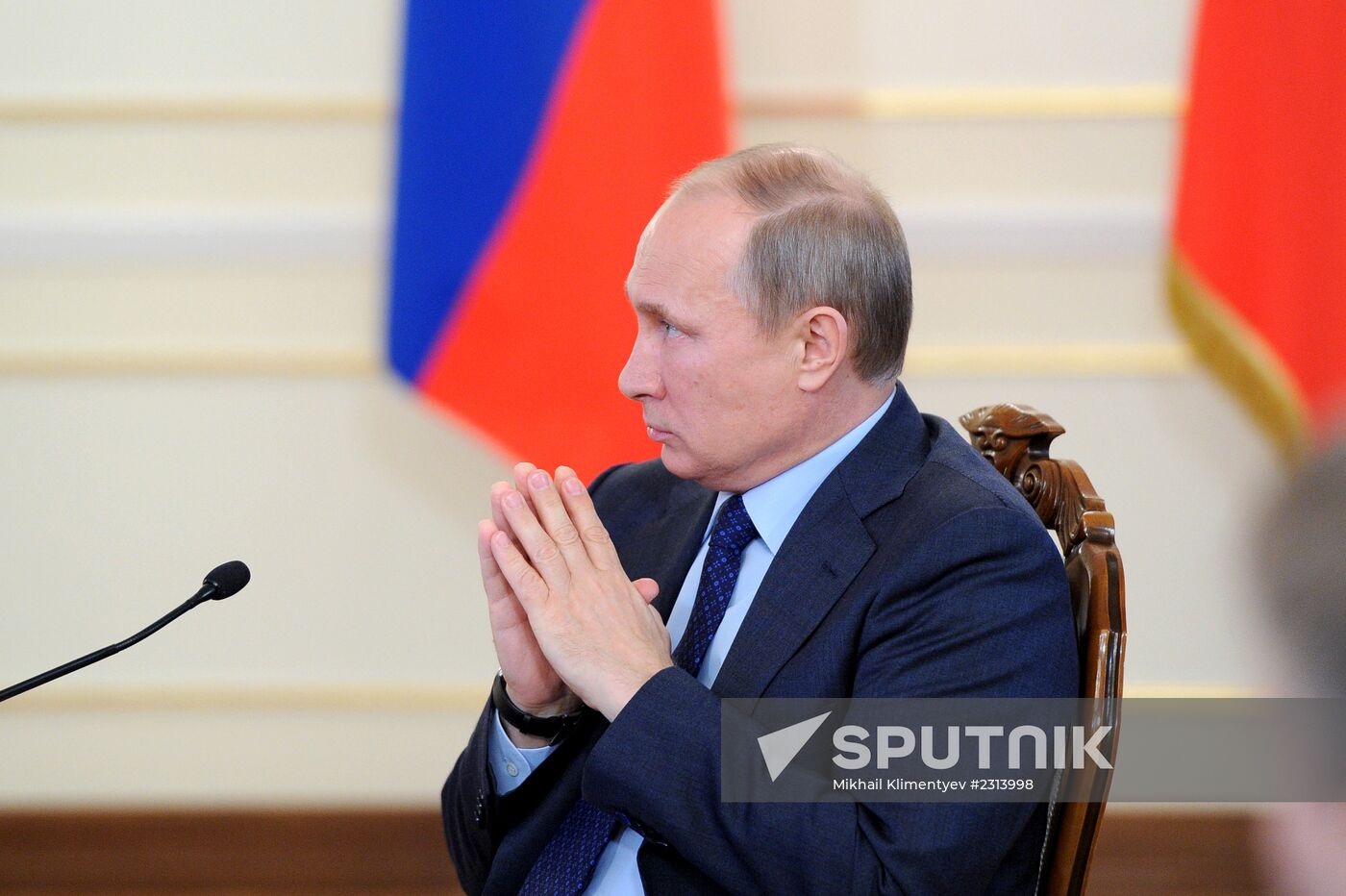 Vladimir Putin meets with Internet Startups Project participants