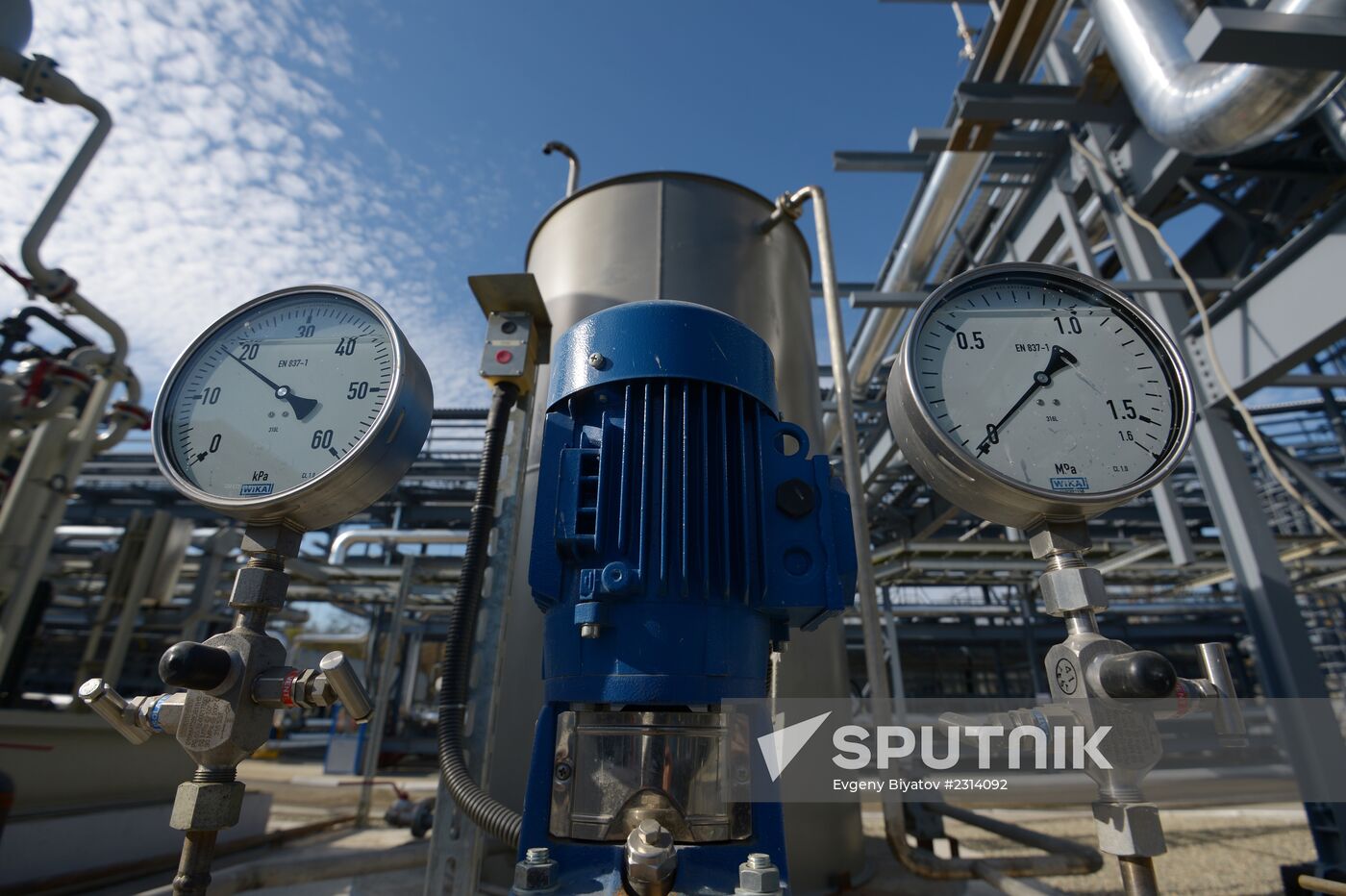 The launch of Dzhubginskaya Thermal Power Plant