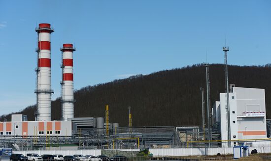 The launch of Dzhubginskaya Thermal Power Plant