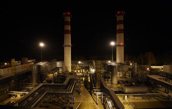 The launch of Dzhubginskaya Thermal Power Plant