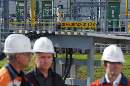 The launch of Dzhubginskaya Thermal Power Plant