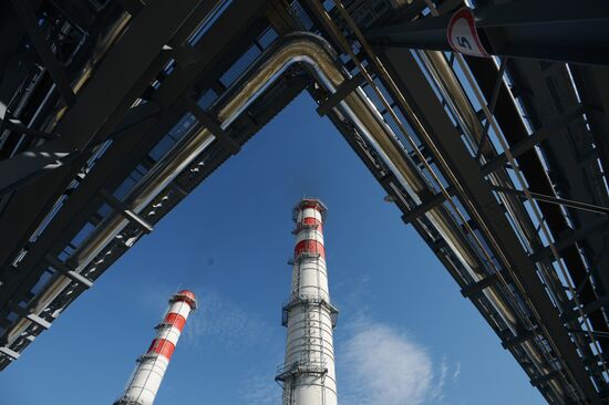 The launch of Dzhubginskaya Thermal Power Plant