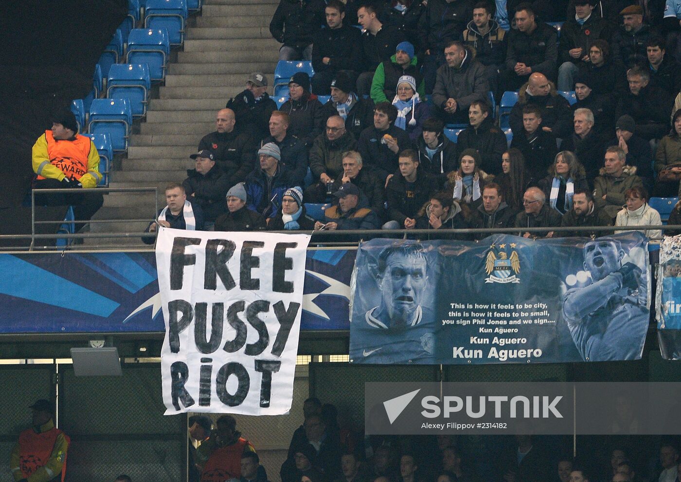 Football. UEFA Champions League. Manchester City vs. CSKA