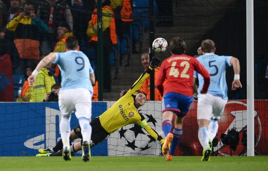 Football. UEFA Champions League. Manchester City vs. CSKA
