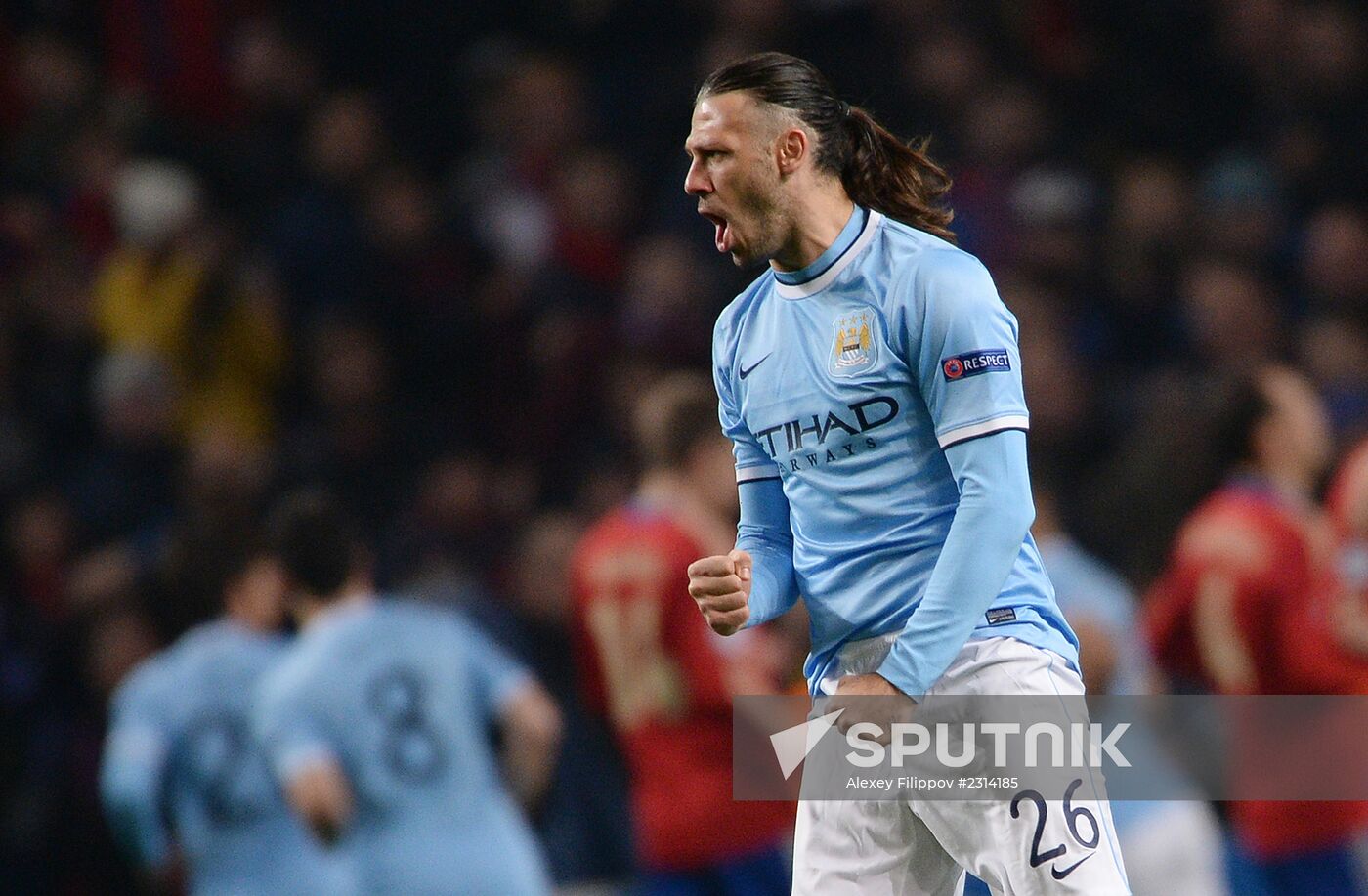 Football. UEFA Champions League. Manchester City vs. CSKA