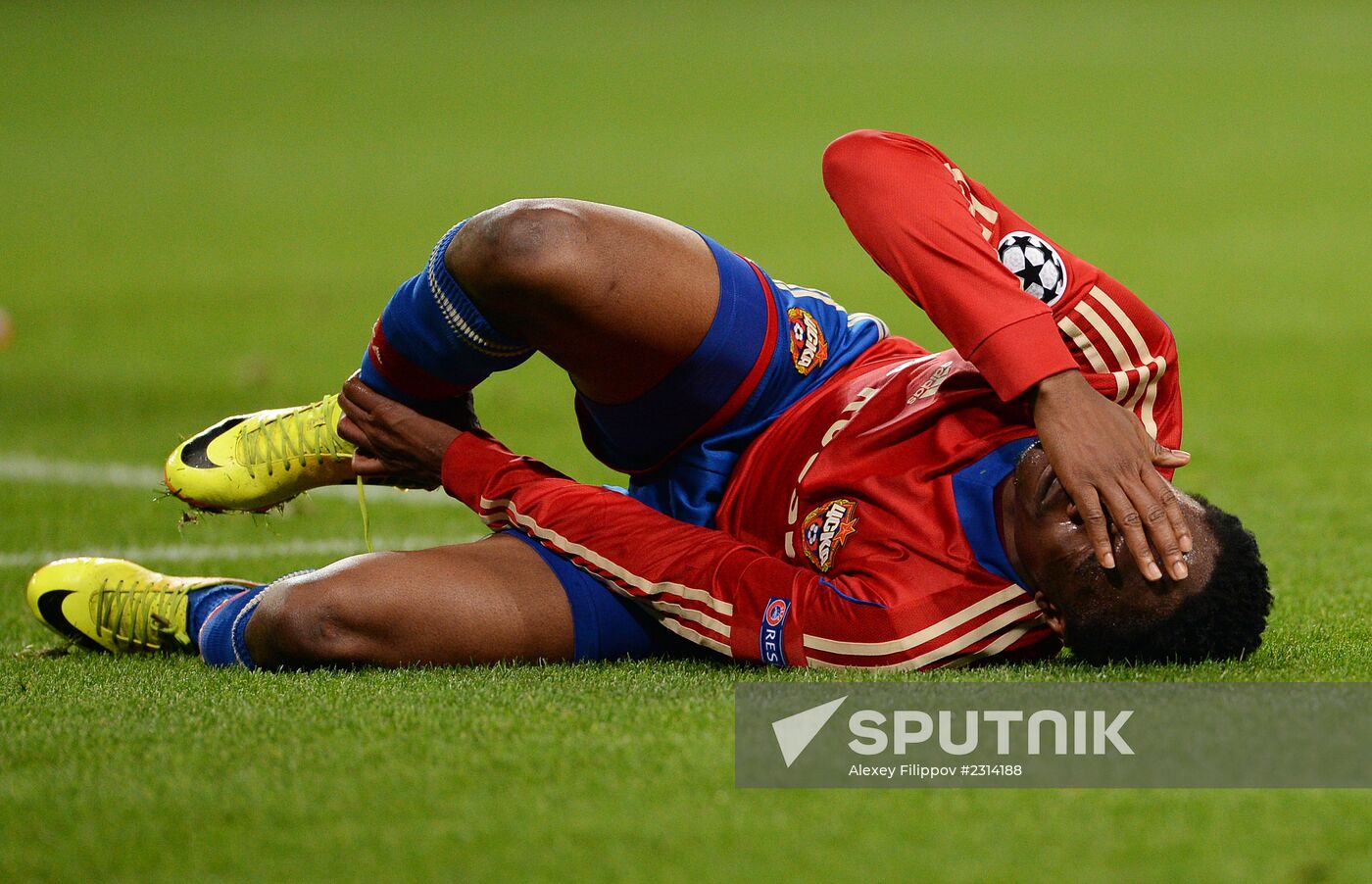 Football. UEFA Champions League. Manchester City vs. CSKA