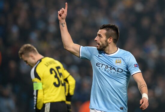 Football. UEFA Champions League. Manchester City vs. CSKA