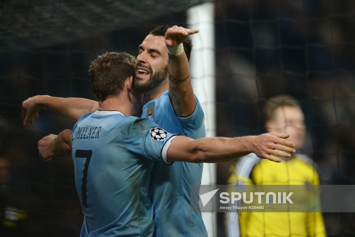 Football. UEFA Champions League. Manchester City vs. CSKA