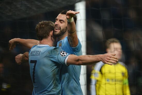 Football. UEFA Champions League. Manchester City vs. CSKA