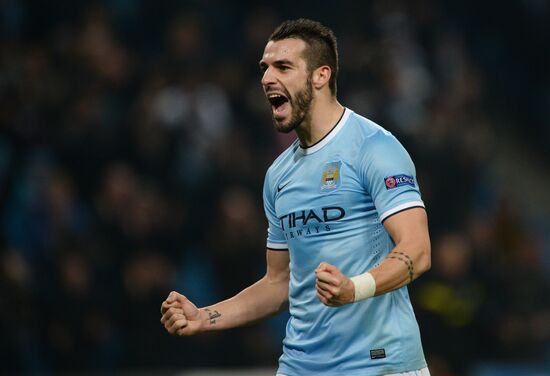 Football. UEFA Champions League. Manchester City vs. CSKA