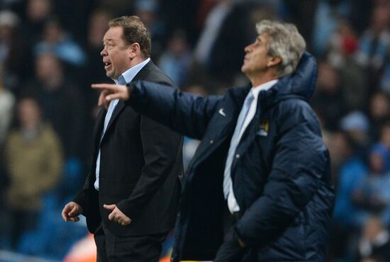 Football. UEFA Champions League. Manchester City vs. CSKA