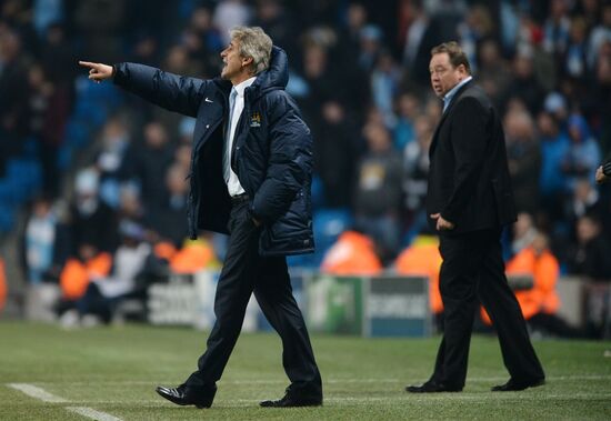 Football. UEFA Champions League. Manchester City vs. CSKA