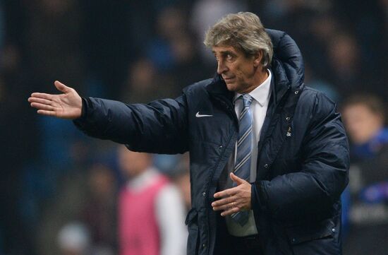 Football. UEFA Champions League. Manchester City vs. CSKA