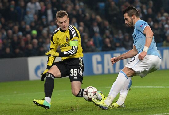 Football. UEFA Champions League. Manchester City vs. CSKA