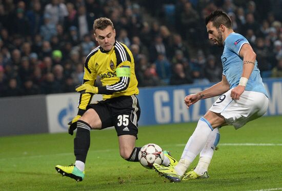 Football. UEFA Champions League. Manchester City vs. CSKA