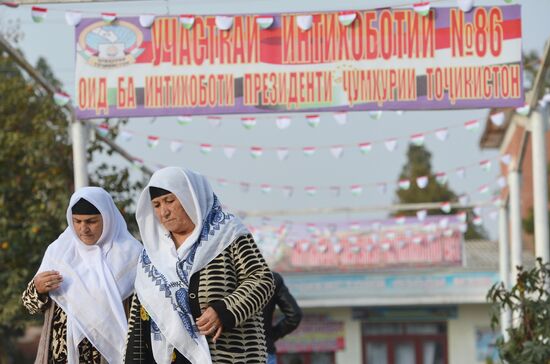 Presidential elections in Tajikistan