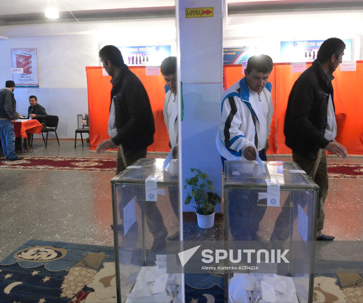 Presidential elections in Tajikistan