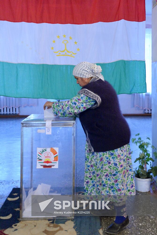 Presidential elections in Tajikistan