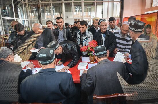 Presidential elections in Tajikistan