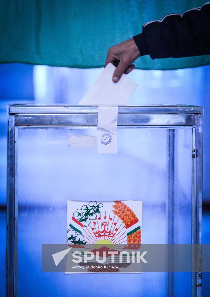 Presidential elections in Tajikistan