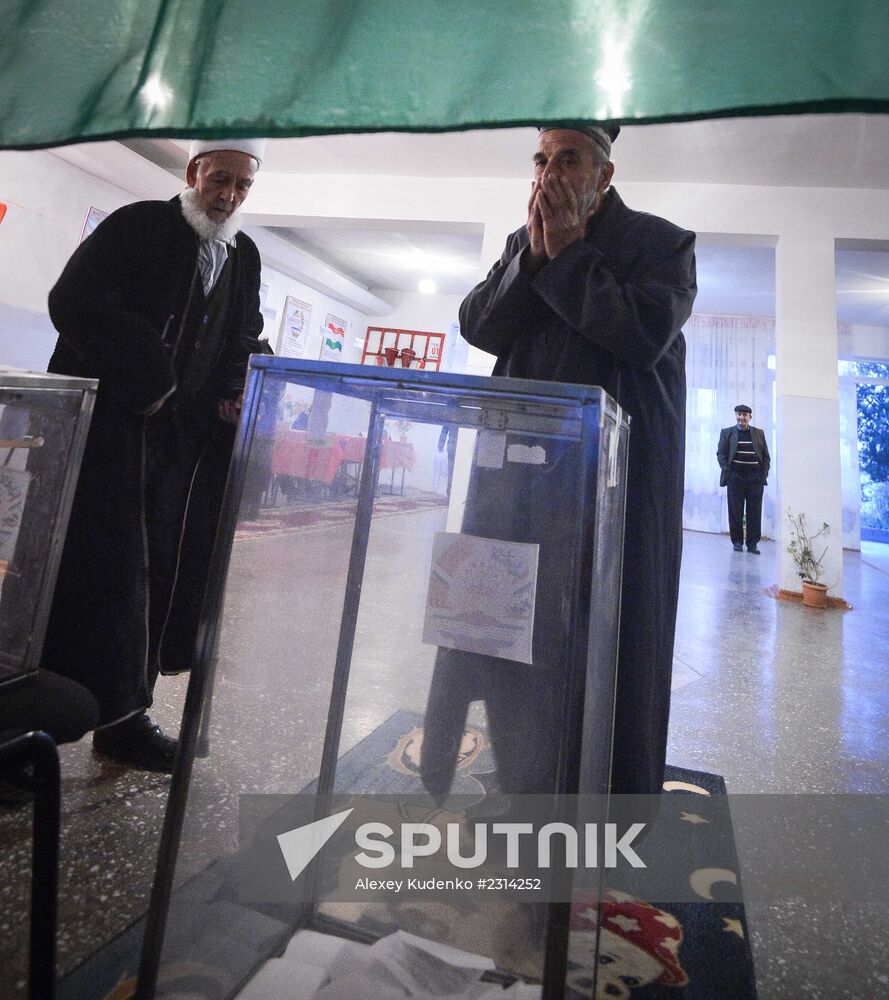 Presidential elections in Tajikistan