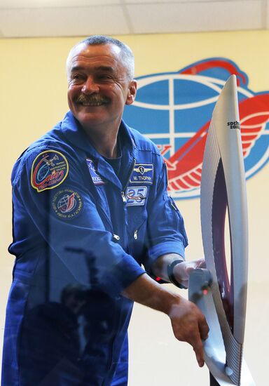 News conference by Soyuz TMA-11M manned spaceship crew