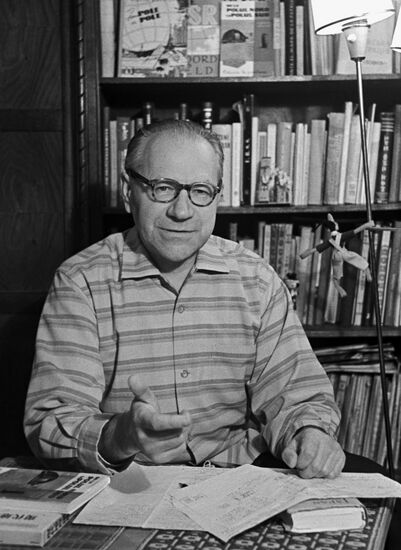 Soviet writer Nikolai Mikhailov