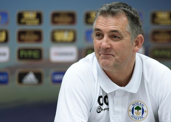 FC Wigan Athletic holds training session