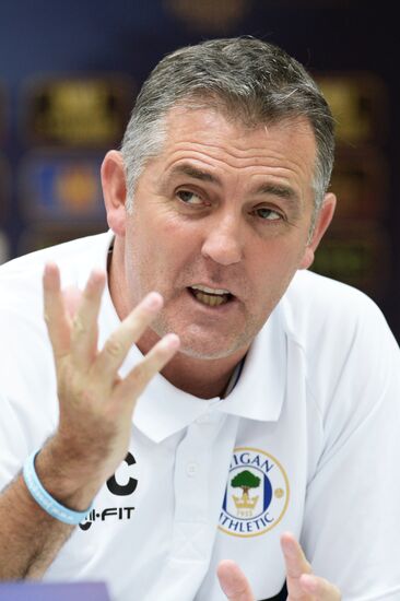 FC Wigan Athletic holds training session