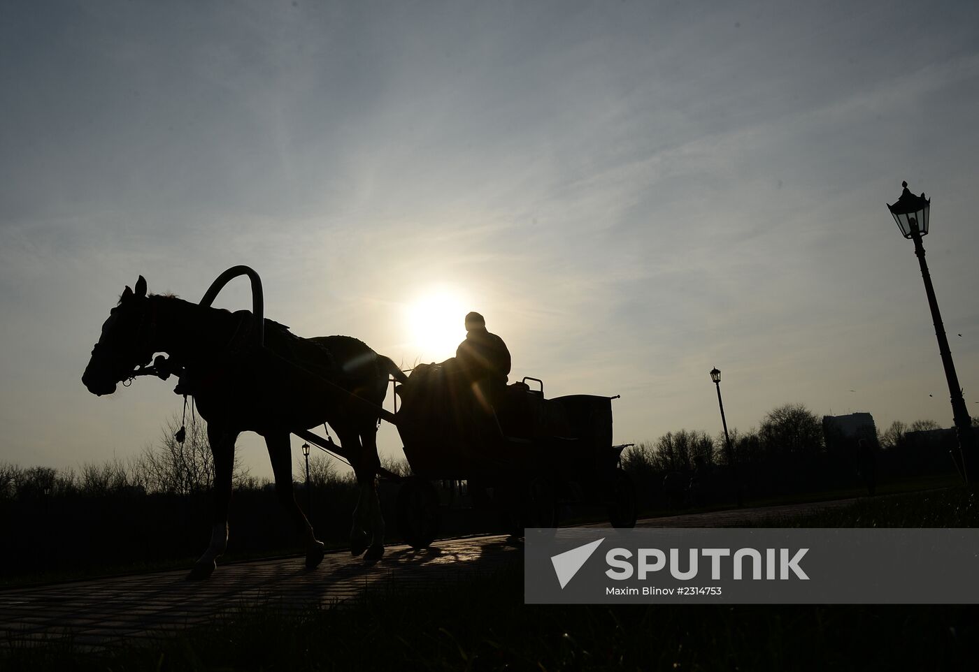 Warm weather in Moscow